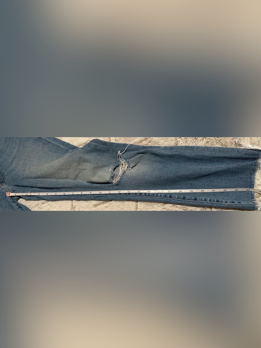 MOTHER The Hustler Ankle Fray Thrilling Shots Distressed Raw Hem Jeans - Picture 13 of 16